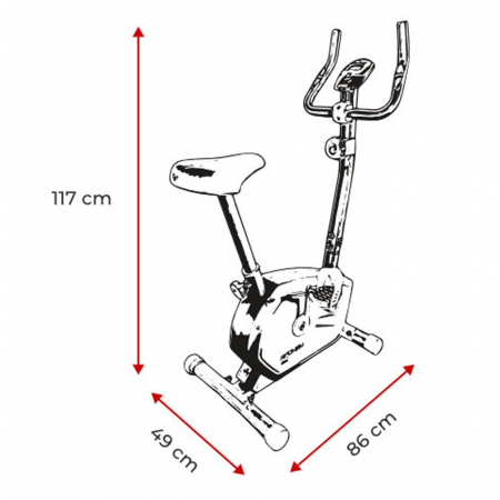 Bicicleta fitness magnetica FITMAN [9]