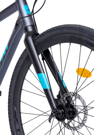 Bicicleta gravel 28" CARPAT Adv, cadru aluminiu, manete secventiale, frane hidraulice, 10 viteze [3]