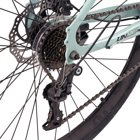 Bicicleta gravel 28" CARPAT LF-760, cadru aluminiu 17", manete secventiale, frane disc, 24 viteze [8]