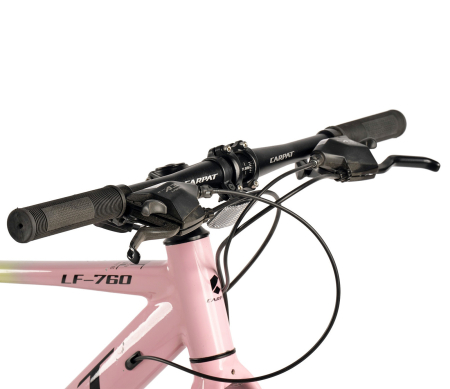 Bicicleta gravel 28" CARPAT LF-760, cadru aluminiu 17", manete secventiale, frane disc, 24 viteze [4]