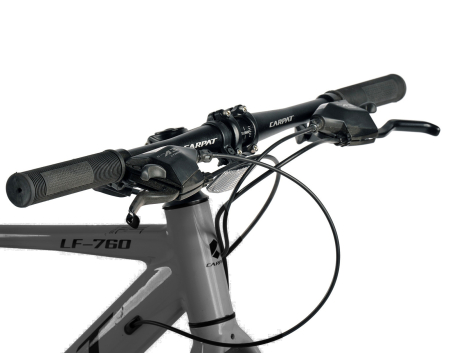 Bicicleta gravel 28" CARPAT LF-760, cadru aluminiu 17", manete secventiale, frane disc, 24 viteze [4]