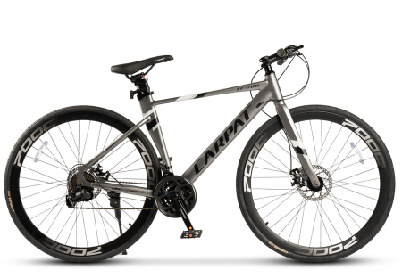 Bicicleta gravel 28" CARPAT LF-760, cadru aluminiu 17", manete secventiale, frane disc, 24 viteze [1]