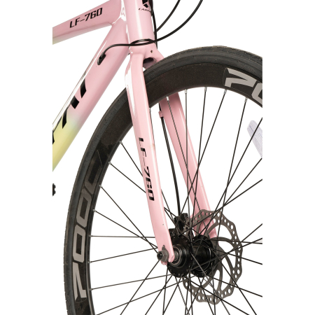 Bicicleta gravel 28" CARPAT LF-760, cadru aluminiu 17", manete secventiale, frane disc, 24 viteze [3]