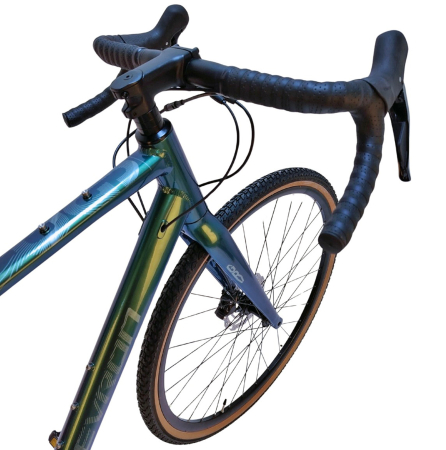 Bicicleta gravel 28" DEVRON 1.0, cadru aluminiu, manete ergopower, frane hidraulice, 20 viteze [3]