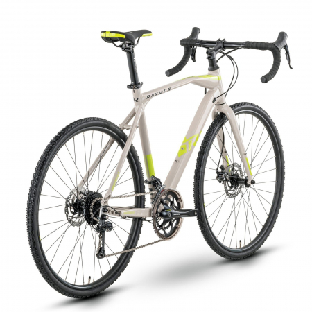 Bicicleta gravel 28" RAYMON GravelRay 4.0, cadru aluminiu, manete ergopower, frane disc, 18 viteze [2]