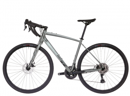 Bicicleta gravel 28" ROCK MACHINE Lukk 40, cadru aluminiu, manete ergopower, frane disc, 20 viteze, gloss granite green [3]