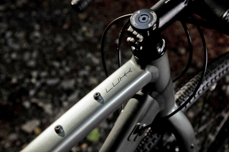 Bicicleta gravel 28" ROCK MACHINE Lukk 40, cadru aluminiu, manete ergopower, frane disc, 20 viteze, gloss granite green [18]