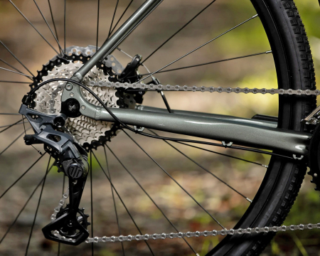 Bicicleta gravel 28" ROCK MACHINE Lukk 40, cadru aluminiu, manete ergopower, frane disc, 20 viteze, gloss granite green [17]