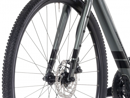 Bicicleta gravel 28" ROCK MACHINE Lukk 40, cadru aluminiu, manete ergopower, frane disc, 20 viteze, gloss granite green [5]