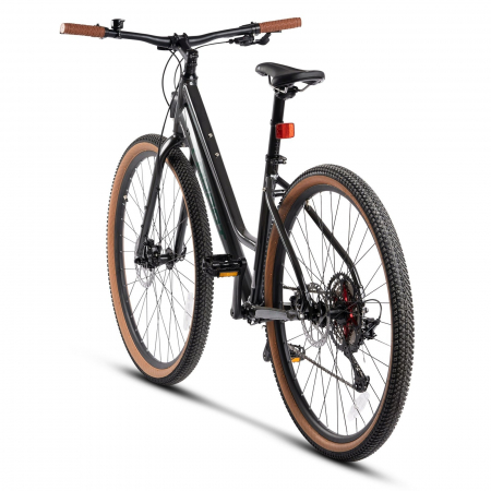 Bicicleta cross-fitness CARPAT Pro Lady C29272H, cadru aluminiu 18", frane hidraulice,11 viteze [2]