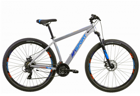 BICICLETE MTB-HT - Bicicleta MTB-HT 27.5" AFISPORT M2, cadru aluminiu, manete secventiale, frane disc, 21 viteze
