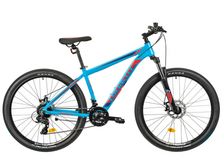 BICICLETE MTB-HT - Bicicleta MTB-HT 27.5" COLINELLI 2725, cadru aluminiu 16.5", manete secventiale, frane disc, 24 viteze, albastru