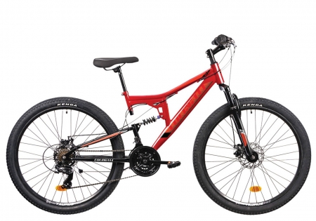BICICLETE MTB-FS - Bicicleta MTB-FS 27.5" COLINELLI 2743, cadru otel 16.5", manete revoshift, frane disc, 21 viteze