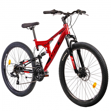 Bicicleta MTB-FS 27.5" COLINELLI 2743, cadru otel 16.5", manete revoshift, frane disc, 21 viteze [1]