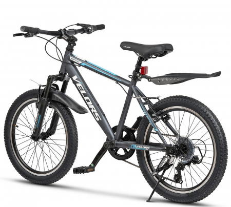 Bicicleta copii MTB-HT 20" VELORS Neptune 2.0, cadru otel, manete RevoShift, frane V-Brake, 7 viteze, varsta 7-10 ani [2]
