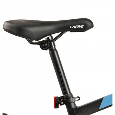 Bicicleta MTB-HT 26" VELORS Venus, cadru aluminiu 17", manete secventiale, frane disc, 21 viteze, negru/albastru [9]