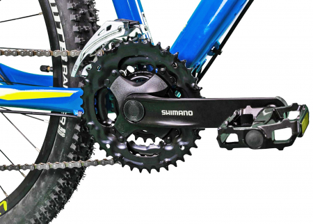 Bicicleta MTB-HT 27.5" DEVRON RIddle RM0.7, cadru aluminiu 18", manete secventiale, frane hidraulice, 21 viteze, albastru [5]