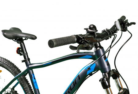 Bicicleta MTB-HT 27.5" DEVRON RIddle RM0.7, cadru aluminiu 16.5", manete secventiale, frane hidraulice, 21 viteze, gri/albastru [4]