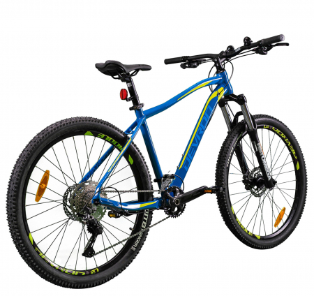 Bicicleta MTB-HT 27.5" DEVRON Riddle RM3.7, cadru aluminiu 19.5", manete secventiale, frane hidraulice, 20 viteze, albastru [2]