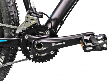 Bicicleta MTB-HT 29" DEVRON Riddle RM3.9, cadru aluminiu 18", manete secventiale, frane hidraulice, 20 viteze, negru/albastru [4]