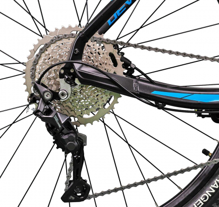 Bicicleta MTB-HT 29" DEVRON Riddle RM3.9, cadru aluminiu 18", manete secventiale, frane hidraulice, 20 viteze, negru/albastru [5]