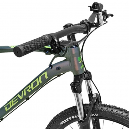 Bicicleta MTB-HT 29" DEVRON Riddle RM4.9, cadru aluminiu 18", manete secventiale, frane hidraulice, 10 viteze, verde [2]