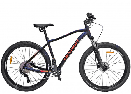 BICICLETE MOUNTAIN BIKE - Bicicleta MTB-HT 29" DEVRON Riddle RM4.9, cadru aluminiu 19", manete secventiale, frane hidraulice, 20 viteze, negru