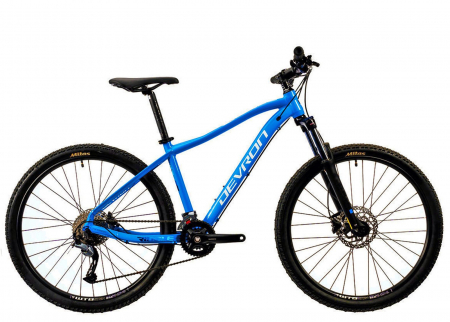 BICICLETE MOUNTAIN BIKE - Bicicleta MTB-HT 29" DEVRON Riddle RM2.9, cadru aluminiu 18", manete secventiale, frane hidraulice, 18 viteze, albastru/alb