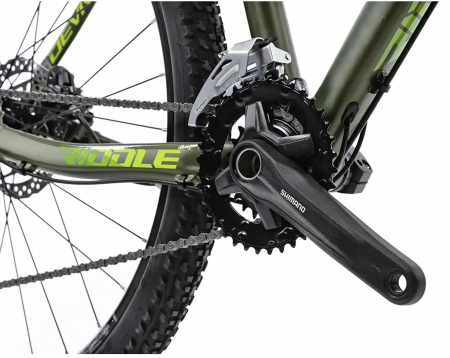 Bicicleta MTB-HT 29" DEVRON Riddle RM2.9, cadru aluminiu 18", manete secventiale, frane hidraulice, 18 viteze, albastru/alb [2]