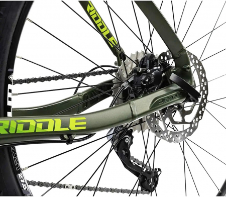 Bicicleta MTB-HT 29" DEVRON Riddle RM2.9, cadru aluminiu 18", manete secventiale, frane hidraulice, 18 viteze, albastru/alb [5]