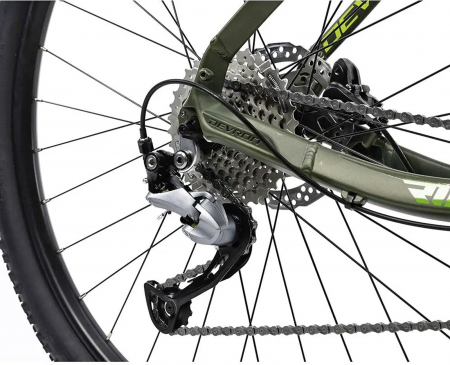 Bicicleta MTB-HT 29" DEVRON Riddle RM2.9, cadru aluminiu 18", manete secventiale, frane hidraulice, 18 viteze, albastru/alb [3]