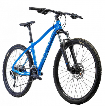 Bicicleta MTB-HT 27.5" DEVRON Riddle RM3.7, cadru aluminiu 18", manete secventiale, frane hidraulice, 18 viteze, albastru [1]