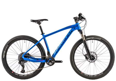 BICICLETE MOUNTAIN BIKE - Bicicleta MTB-HT 29" DEVRON Vulcan 2.9, cadru aluminiu 18", manete secventiale, frane hidraulice, 22 viteze, albastru