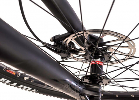 Bicicleta MTB-HT 29" DEVRON Vulcan 2.9, cadru aluminiu 18", manete secventiale, frane hidraulice, 22 viteze, gri/portocaliu [3]