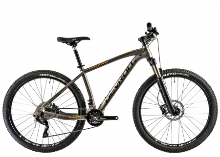 BICICLETE MOUNTAIN BIKE - Bicicleta MTB-HT 27.5" DEVRON Vulcan Uni 1.7, cadru aluminiu 16", manete secventiale, frane hidraulice, 20 viteze, gri