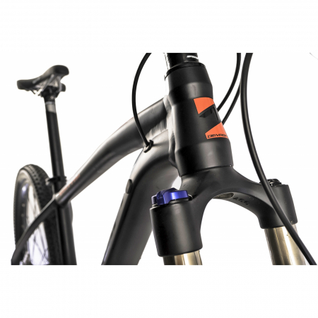 Bicicleta MTB-HT 27.5" DEVRON Vulcan Uni 1.7, cadru aluminiu 16", manete secventiale, frane hidraulice, 20 viteze, gri [3]