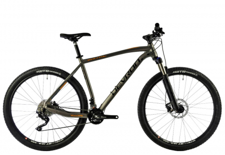 BICICLETE MOUNTAIN BIKE - Bicicleta MTB-HT 29" DEVRON Vulcan Uni 1.9, cadru aluminiu 21", manete secventiale, frane hidraulice, 20 viteze, gri