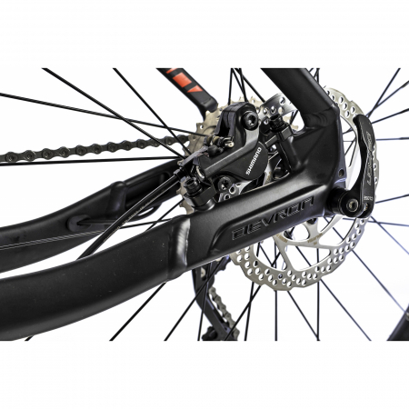 Bicicleta MTB-HT 29" DEVRON Vulcan Uni 1.9, cadru aluminiu 21", manete secventiale, frane hidraulice, 20 viteze, negru [6]