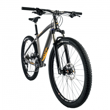 Bicicleta MTB-HT 29" DEVRON Vulcan Uni 1.9, cadru aluminiu 19", manete secventiale, frane hidraulice, 20 viteze, gri [1]