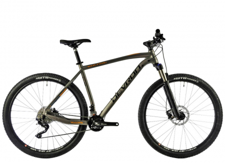 BICICLETE MOUNTAIN BIKE - Bicicleta MTB-HT 29" DEVRON Vulcan Uni 1.9, cadru aluminiu 19", manete secventiale, frane hidraulice, 20 viteze, gri