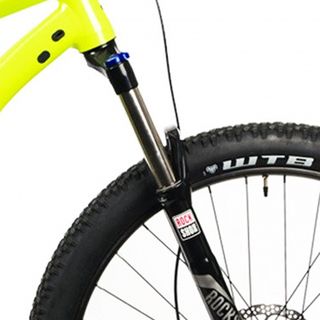 Bicicleta MTB-HT 27.5" DEVRON Zerga M2.7, cadru aluminiu 16", manete secventiale, frane hidraulice, 11 viteze, verde fluo [2]