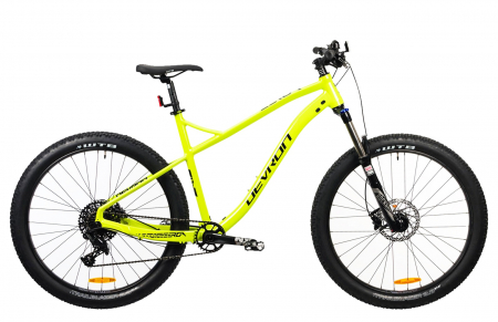 BICICLETE MOUNTAIN BIKE - Bicicleta MTB-HT 27.5" DEVRON Zerga M2.7, cadru aluminiu 19", manete secventiale, frane hidraulice, 11 viteze, verde fluo