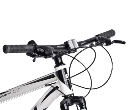 Bicicleta MTB-FS 24" CARPAT X6, cadru otel 15", manete secventiale, frane disc, 21 viteze [5]