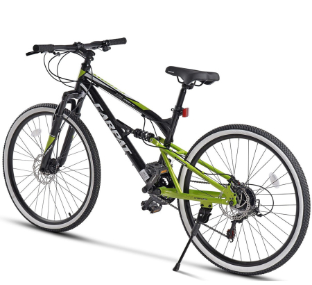 Bicicleta MTB-FS 24" CARPAT X6, cadru otel 15", manete secventiale, frane disc, 21 viteze [2]