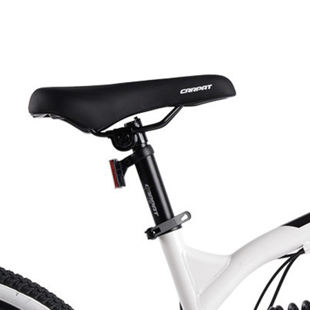 Bicicleta MTB-FS 24" CARPAT X6, cadru otel 15", manete secventiale, frane disc, 21 viteze [7]