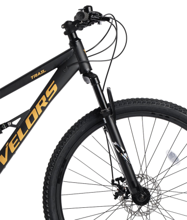 Bicicleta MTB-FS 24" VELORS Trail 2.4, cadru otel 16", manete secventiale, frane disc, 21 viteze [4]