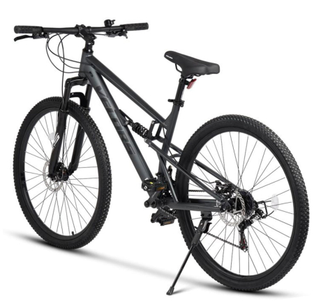 Bicicleta MTB-FS 24" VELORS Trail 2.4, cadru otel 16", manete secventiale, frane disc, 21 viteze [2]