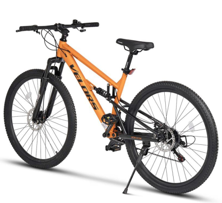 Bicicleta MTB-FS 24" VELORS Trail 2.4, cadru otel 16", manete secventiale, frane disc, 21 viteze [2]