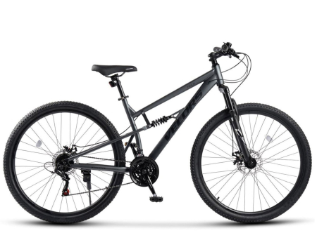 Bicicleta MTB-FS 24" VELORS Trail 2.4, cadru otel 16", manete secventiale, frane disc, 21 viteze [1]