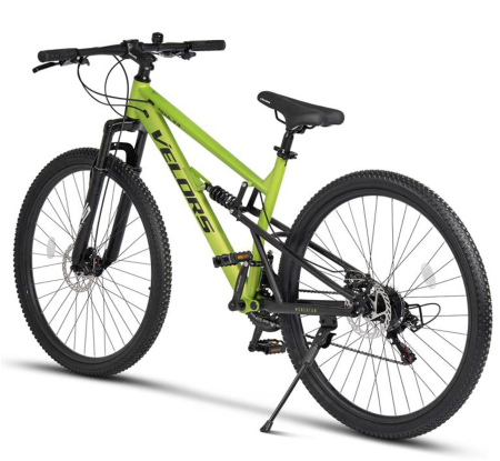 Bicicleta MTB-FS 24" VELORS Trail 2.4, cadru otel 16", manete secventiale, frane disc, 21 viteze [2]